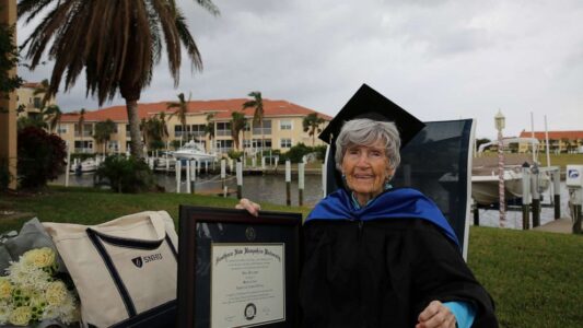 Great-grandmother earns master’s degree: ‘Never, ever give up’