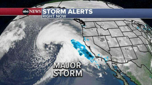 Major storm to bring flooding threat, damaging winds to West Coast