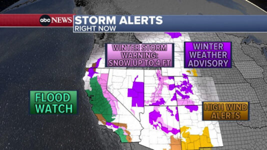 California braces for one more day of heavy rain in wake of devastating flooding