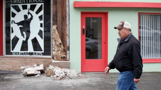 2nd earthquake in 2 weeks jolts Northern California’s Humboldt County
