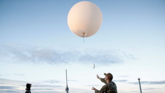 How many weather balloons are out there? Hundreds, it turns out
