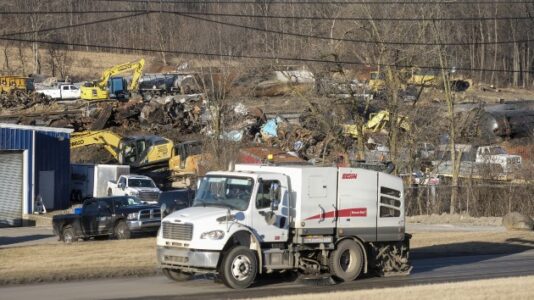Ohio train derailment: Residents confront officials as Norfolk Southern announces new cleanup plan
