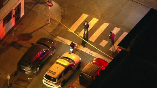 Two-year-old among seven hurt in mass shooting at schoolyard in Philadelphia