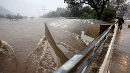 Nearly 122,000 without power in California as storm brings rain, heavy snow, damaging winds