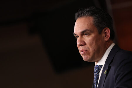 ‘There’s plenty to do’: Rep. Pete Aguilar speaks on border crisis, being highest-ranking Latino in Congress