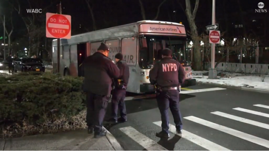 Man takes airport bus for a joyride before being caught by police