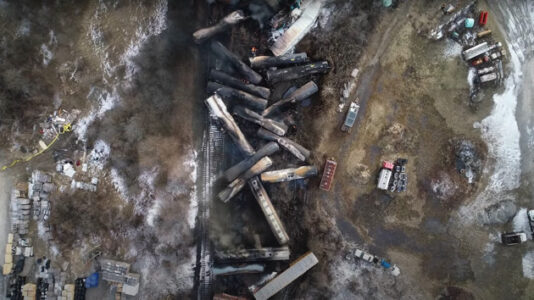 Ohio sues Norfolk Southern over East Palestine toxic train derailment
