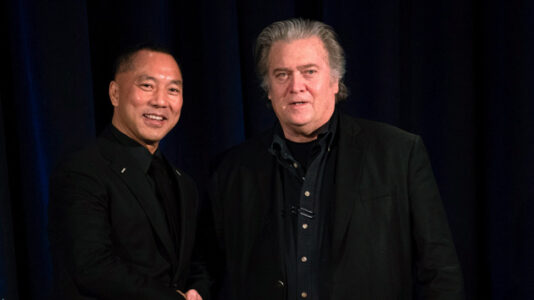 Exiled Chinese billionaire Guo Wengui, an ally of Steve Bannon, arrested by FBI