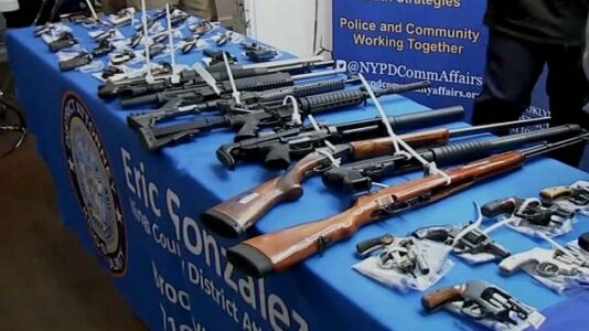 3,000 guns surrendered in New York in exchange for gift cards