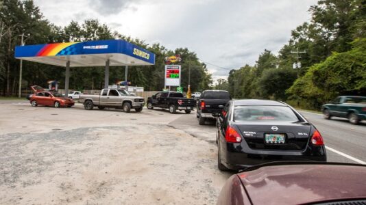 Florida hit with gas shortage after severe weather, panic buying