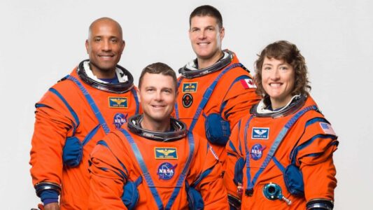Artemis II astronauts, including 1st woman and 1st person of color to be on moon mission, share excitement about upcoming trip