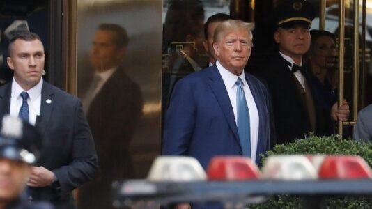 Trump back in New York for deposition in attorney general’s $250 million civil suit