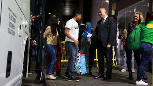 New York City’s iconic Roosevelt Hotel reopens as ‘asylum seeker arrival center’