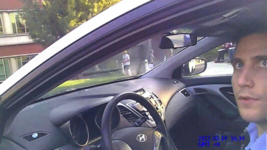 Idaho college murders suspect seen talking his way out of traffic ticket in new video