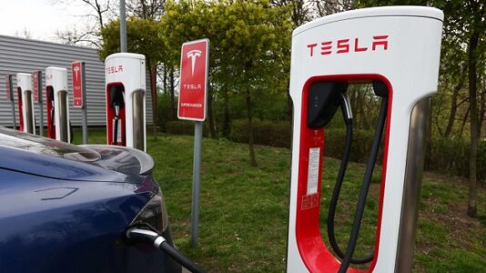 Man fatally shot during altercation at Tesla charging station, authorities say