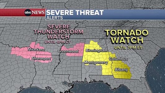 Tornadoes rip through South: Forecast and what to expect