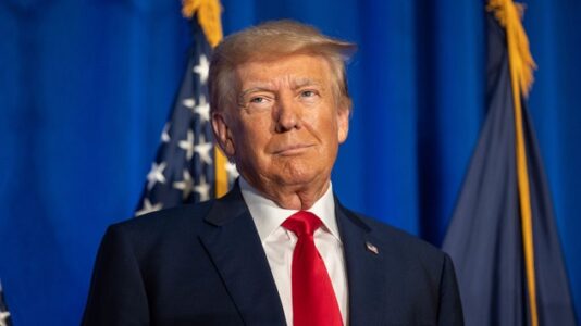 Judge hears arguments over whether to move Trump’s hush-money case into federal court