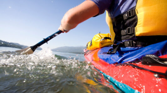 Kayaker presumed dead after disappearing into frigid water while with fiancée