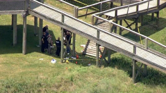 Nineteen teens posing for photo injured after deck partially collapses at Texas seaside park