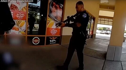 Dramatic body camera video released as grand jury refuses to indict officer who killed mass shooter at Texas mall