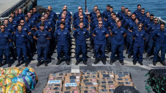 US Coast Guard offloads over $158 million in cocaine and marijuana in San Diego