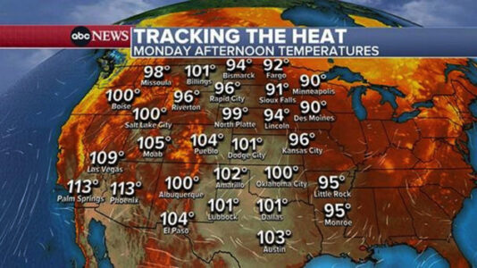 US heat wave lingers in Southwest, intensifies in Midwest: Latest forecast
