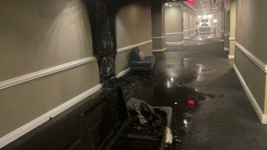 Hundreds evacuated after teenage girl sets fire to hotel sofa following fight with mother: Police