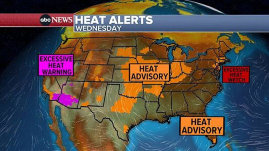 US heat wave eyes Northeast amid severe storms: Latest forecast
