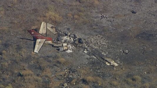 Six dead after business jet crashes into field while approaching California airport