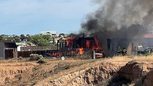 Small plane crashes into Santa Fe home in fiery, fatal accident