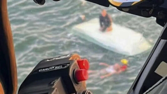 Coast Guard rescues two from capsized boat off Georgia coast
