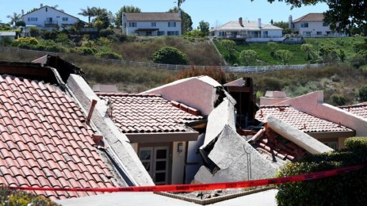 Multiple homes in Southern California evacuated after landslide, officials say