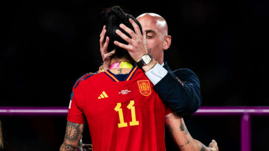 Spanish soccer kiss controversy continues