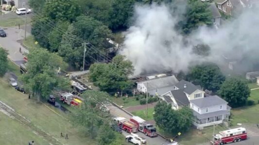 Two dead, two missing after house explosion in New Jersey