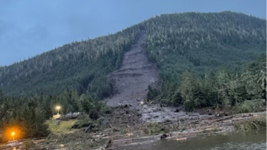 At least 1 dead, several believed to be missing following large landslide in Alaska