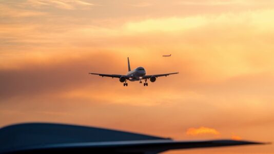 Powerful jet stream pushing commercial planes to destinations faster