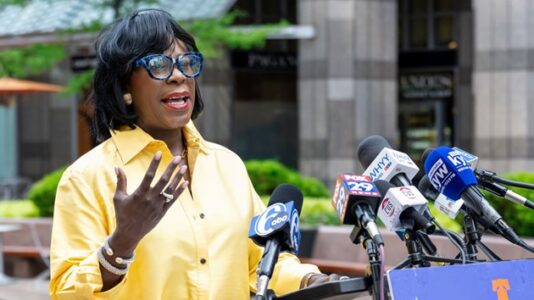 Philadelphia voters elect city’s first female mayor in historic vote