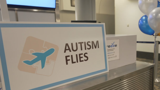 Organization looks to ease air travel stresses for young passengers with autism