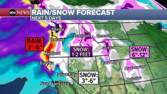 More rain heading to flooded Washington state: Forecast