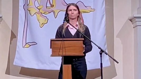 Chelsea Manning speaks of solitary confinement during New Year’s Day poetry event