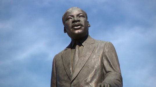 ‘Disgusting’: MLK monument vandalized in Denver park during Black History Month