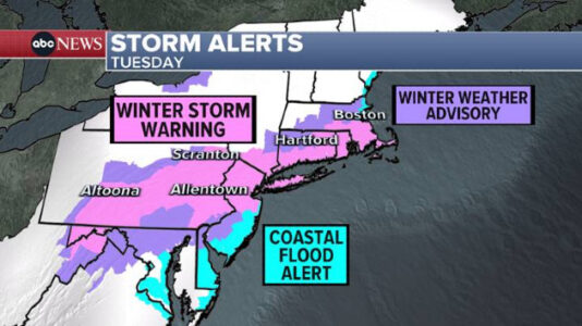 Winter storm live updates: New York City sees highest daily snowfall in over 2 years