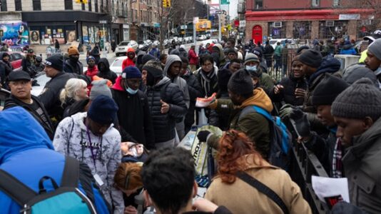 New York City discovers migrants being housed illegally in furniture store