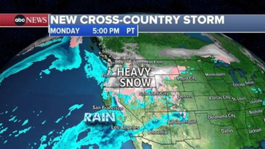 Cross-country storm to hit the Northwest with severe weather before heading East