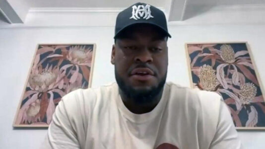 Kansas City Chiefs player Trey Smith reacts to parade shooting, recounts helping boy