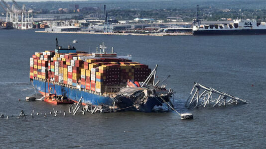 Ship that struck Francis Scott Key Bridge had blackouts 10 hours before crash, NTSB report finds