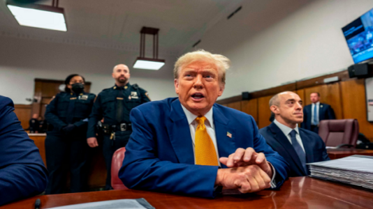 Conviction could cost Trump key votes, polls show, but until then his trial doesn’t seem to change minds