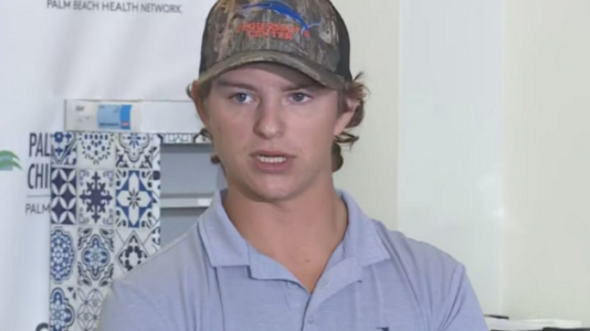 24-year-old speaks out after falling into shark-filled marina: ‘I got very lucky’
