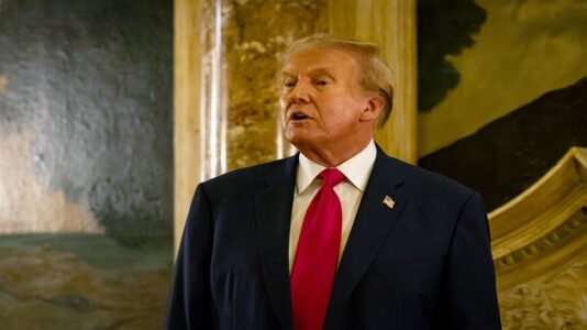 Trump cites Biden’s ‘disturbing grin’ in effort to terminate limited gag order in hush money case