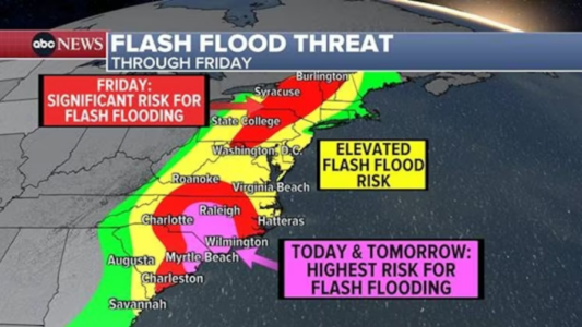 Tropical Storm Debby live updates: More flooding expected as storm nears 2nd landfall